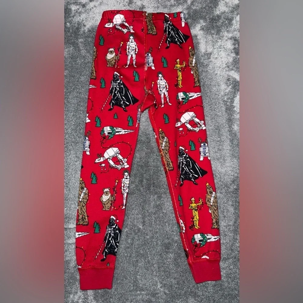 HANNA ANDERSSON Star Wars Character Kids Pajama Pants in Red Size 5